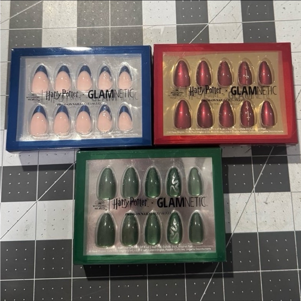 Harry Potter x Glamnetic Nail Set Trio